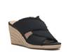 Madgie Wedge Sandal Black view