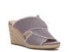 Madgie Wedge Sandal Purple view