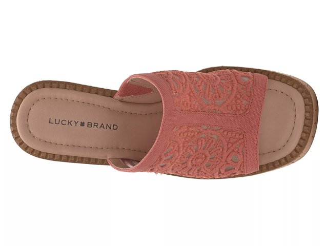 Lucky brand red new arrivals sandals