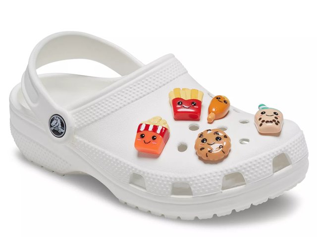 Crocs Bad But Cute Foods Jibbitz Set - 5 Pack - Free Shipping