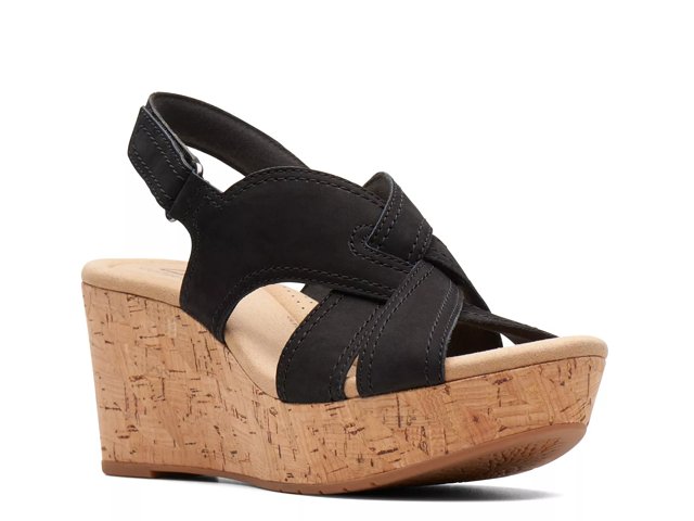 Clarks Rose Erin Wedge Sandal