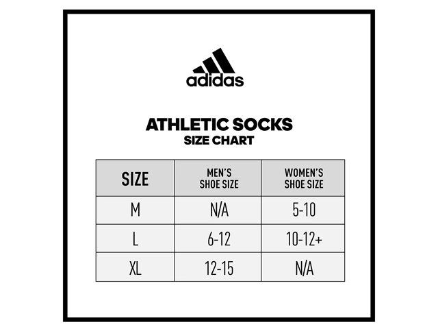 Men s Adidas 6 Pack Athletic Cushioned Quarter Socks Size 6 12 Navy