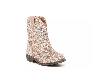 Gold hot sale booties dsw