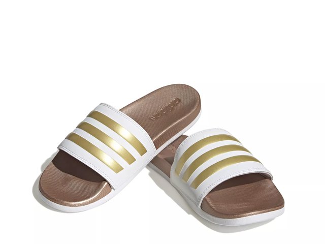 adidas Adilette Comfort Slide Sandal Women s Free Shipping DSW