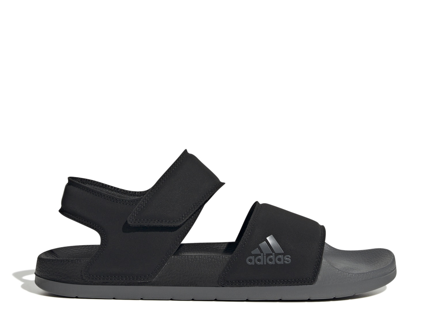 Adidas Men's Adilette Comfort Adjustable Slide Sandals - Black, 8