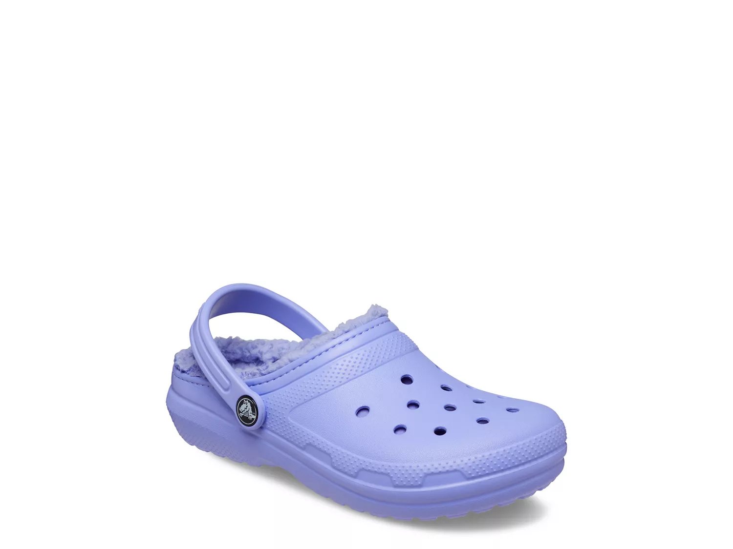 Classic lined crocs discount purple