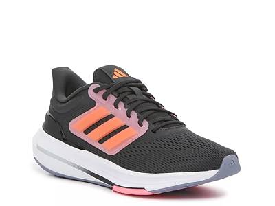 Adidas running store black