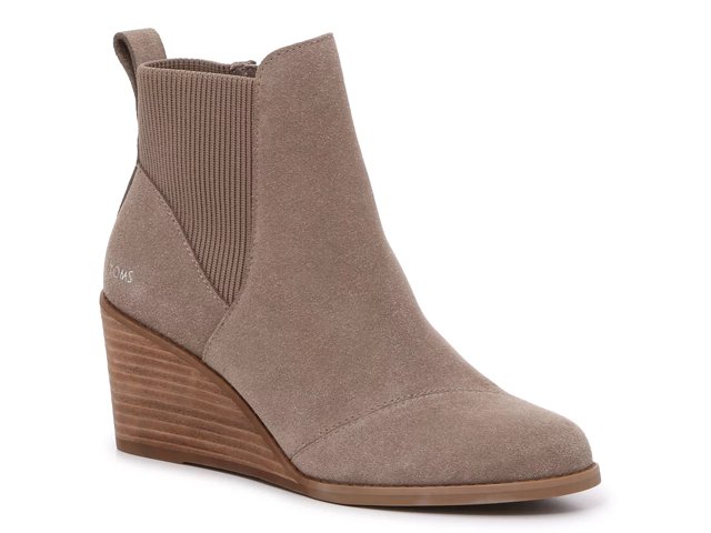 TOMS Amelia Wedge Bootie Free Shipping DSW