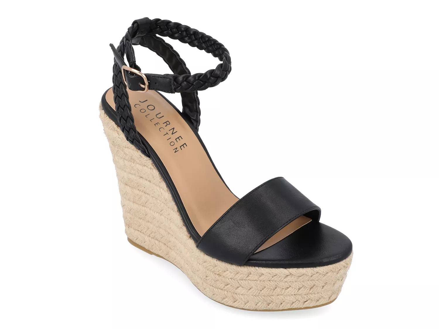 Journee Collection Andiah Espadrille Wedge Sandal Free Shipping DSW