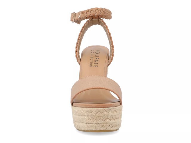 Journee Collection Andiah Espadrille Wedge Sandal
