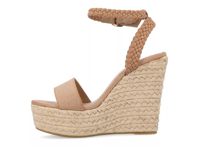 Journee Collection Andiah Espadrille Wedge Sandal