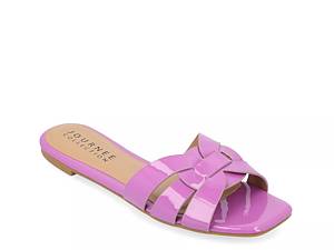 Shop Women s Purple Flat Sandals DSW