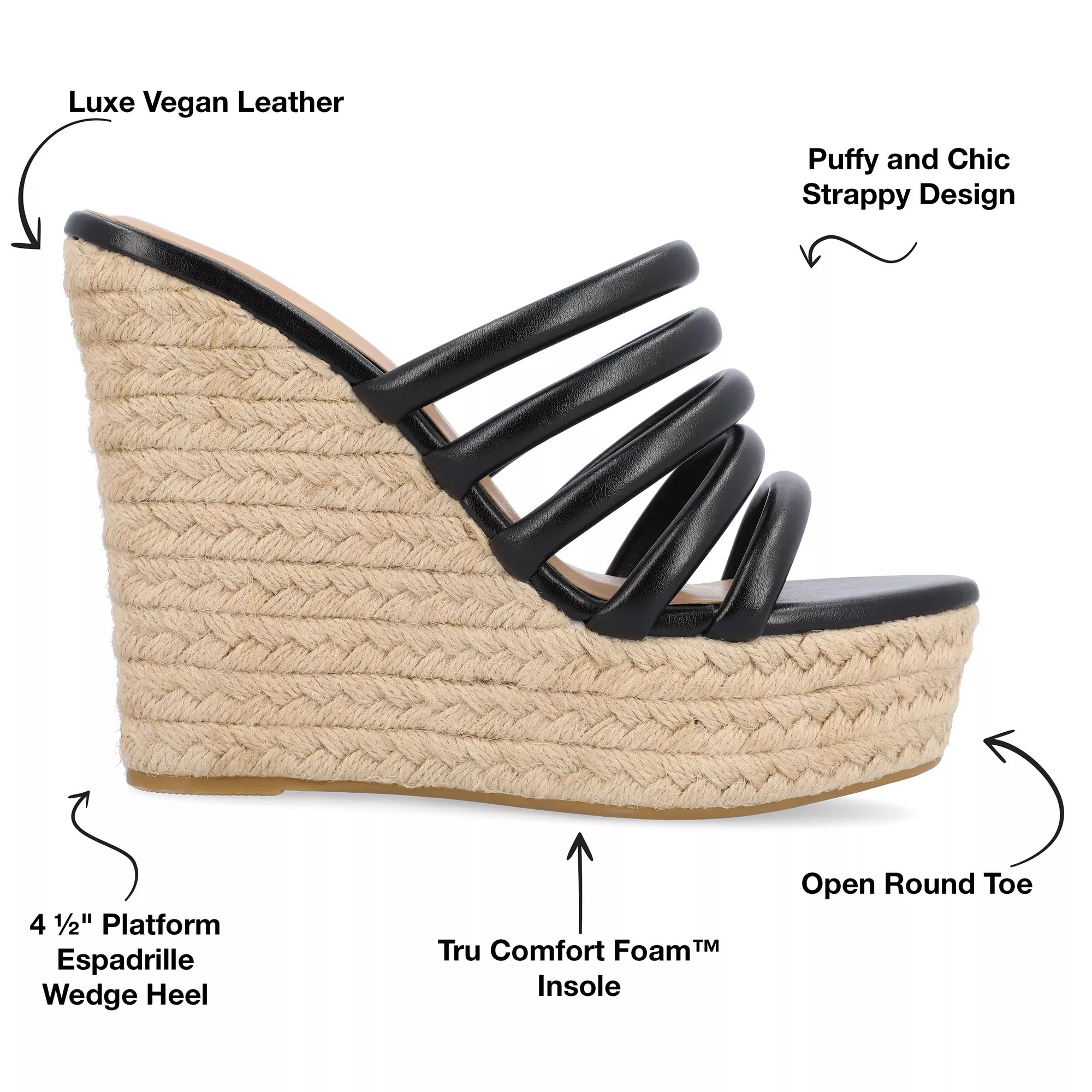Cynthie Espadrille Wedge Sandal