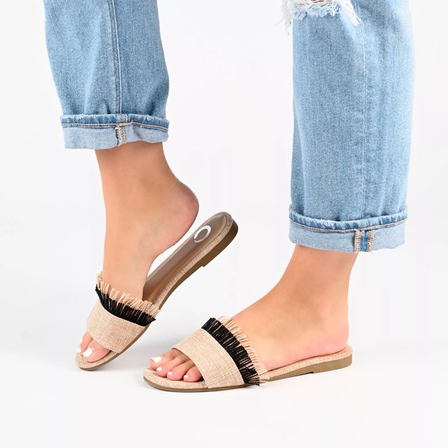 Dsw fringe sandals hotsell