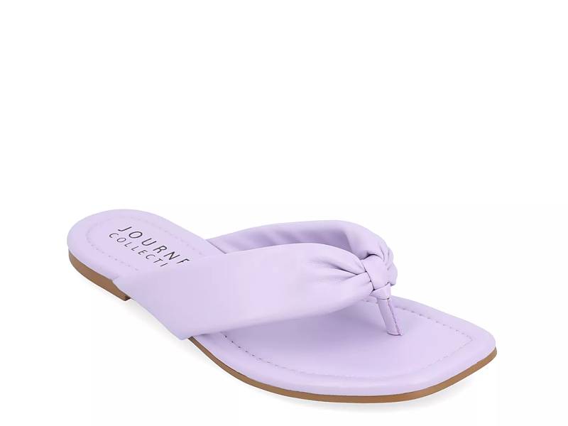 Purple sandals dsw store