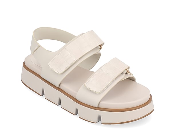 Journee Collection Debby Platform Sandal - Free Shipping | DSW
