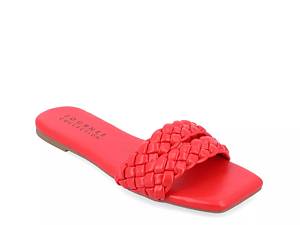 Shop Women s Red Flat Sandals DSW