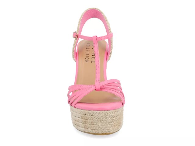 Journee Collection Yara Espadrille Wedge Sandal