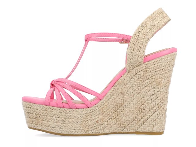 Journee Collection Yara Espadrille Wedge Sandal