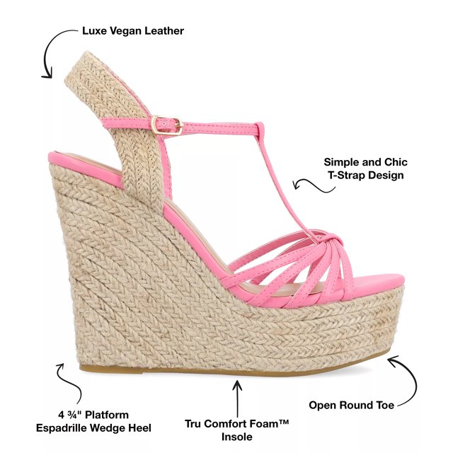 Pink wedges dsw outlet