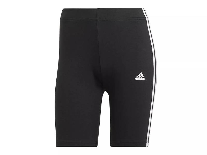 adidas Essentials 3 Stripes Women s Bike Shorts Free Shipping DSW