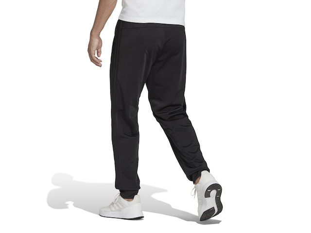 Black adidas Originals 3-Stripes Poly Track Pants