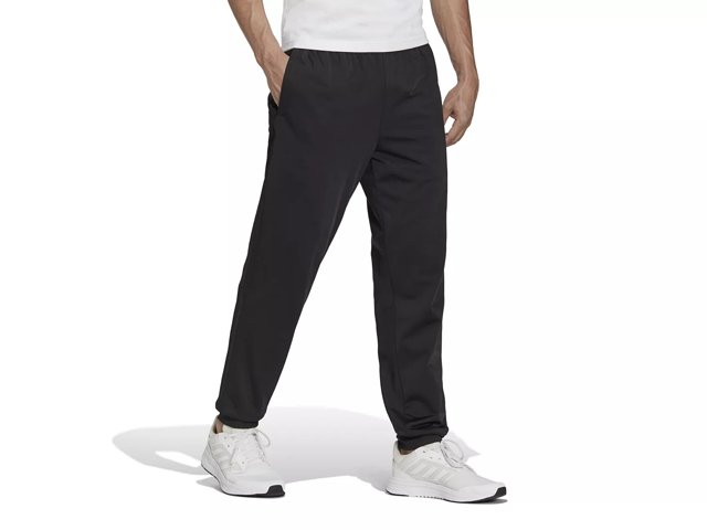 adidas Mens 3 Stripes Tapered Track Pants