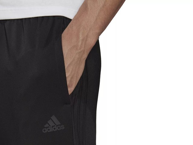 Adidas track pants black shop stripes