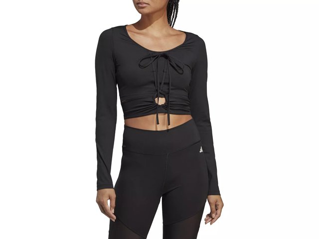 Adidas training top womens discount