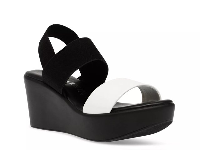 Anne Klein Poli Wedge Sandal - Free Shipping | DSW