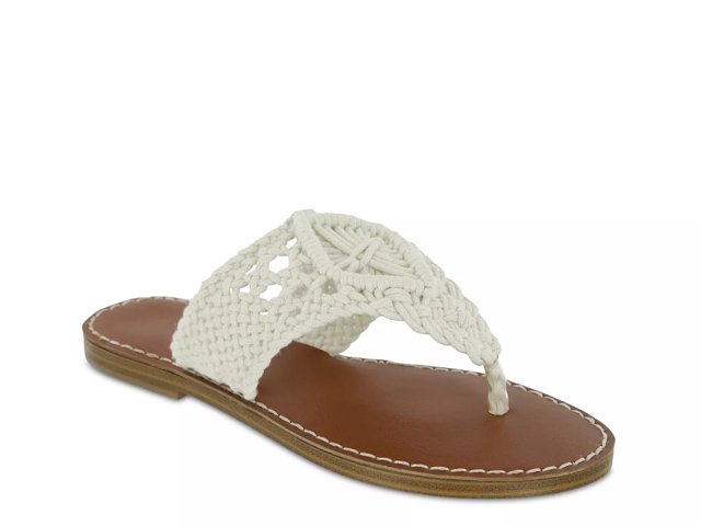 Dsw white flip flops 2025