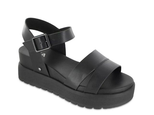 Black platform sandals dsw cheap