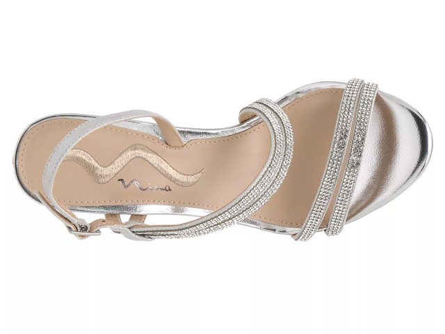 Nina silver shoes dsw outlet