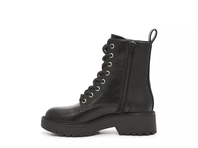 Steve Madden Torn Combat Boot - Kids' - Free Shipping | DSW