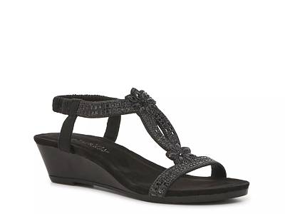 Patrizia by Spring Step Travolta Wedge Sandal Free Shipping DSW