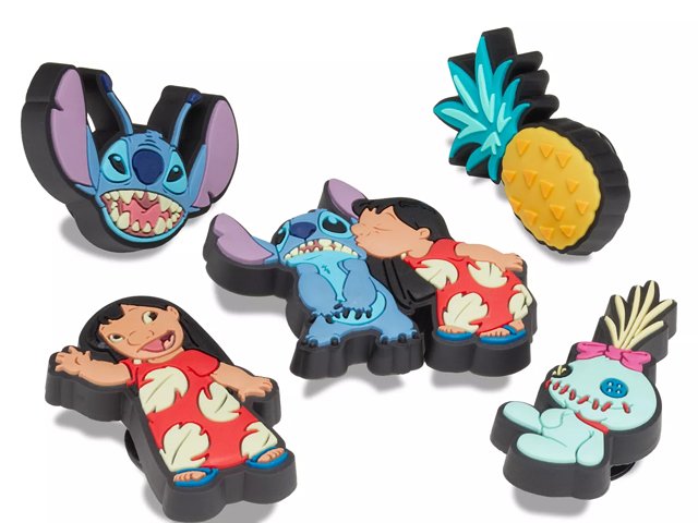 Crocs Disney Lilo & Stitch Jibbitz Set - 5 Pack