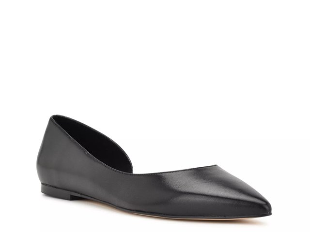 Dsw black pointed flats top