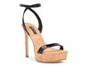 Gracey Platform Sandal Black view