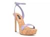 Gracey Platform Sandal Purple view