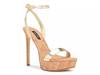 Gracey Platform Sandal Gold Metallic view