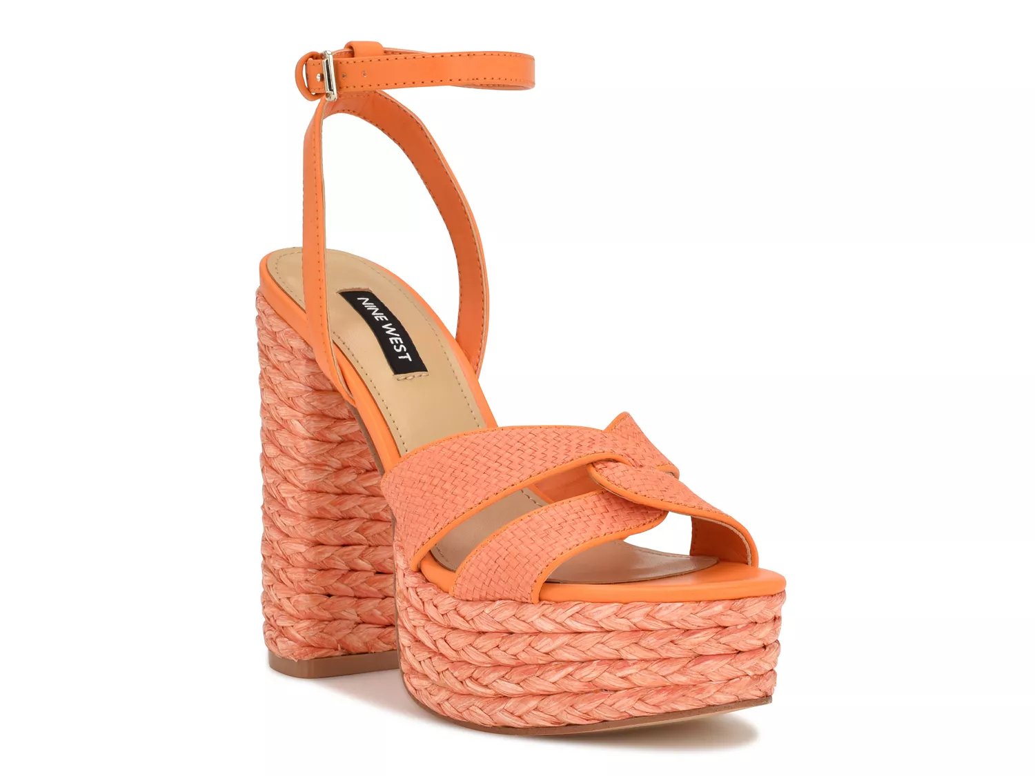 Orange sandals hot sale dsw