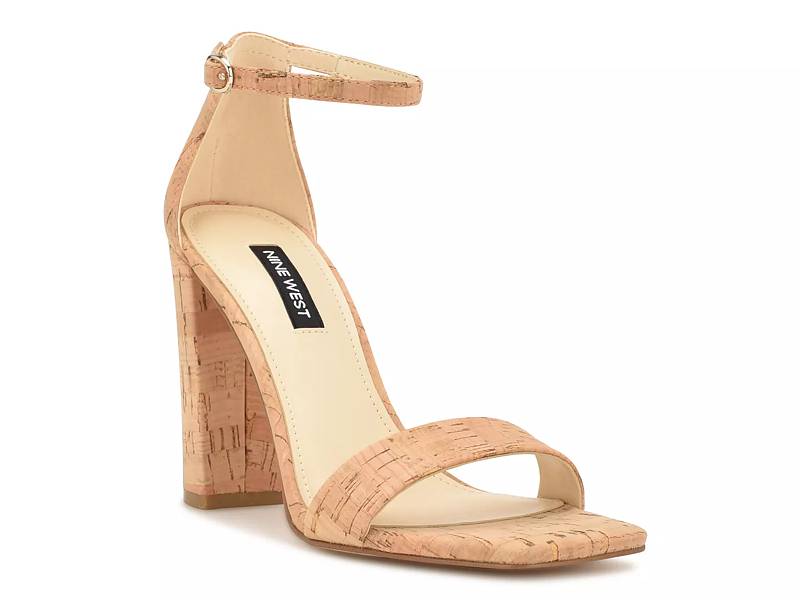 Nine west hot sale cork heels