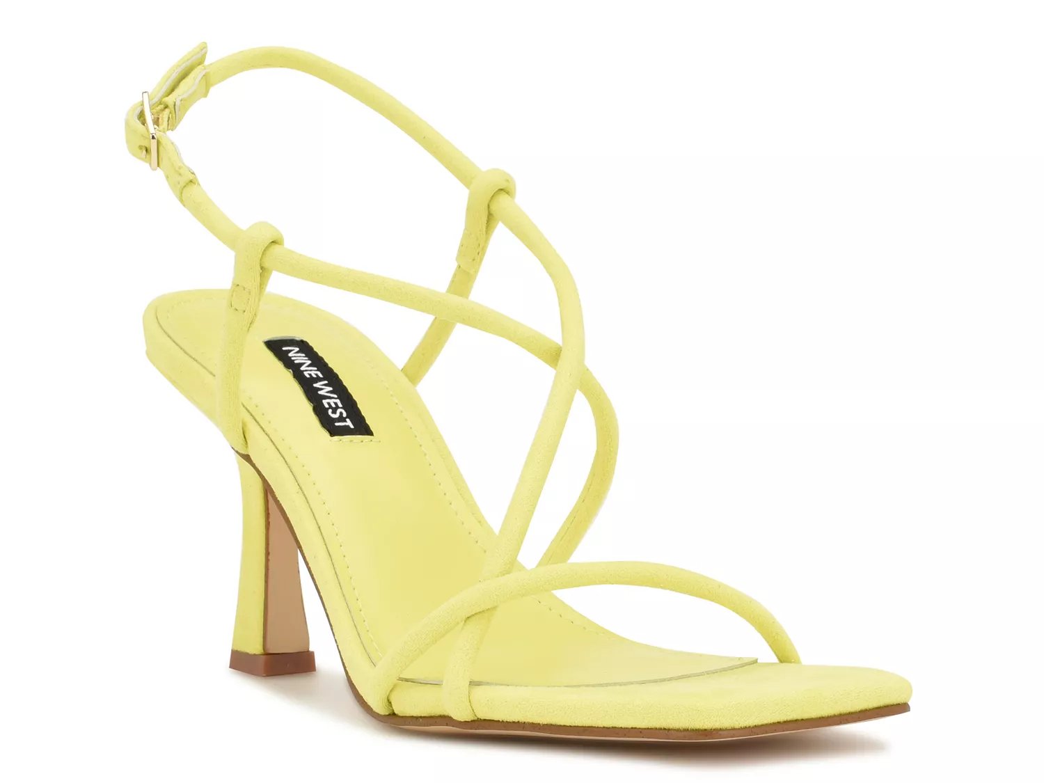 Yellow cheap heels dsw