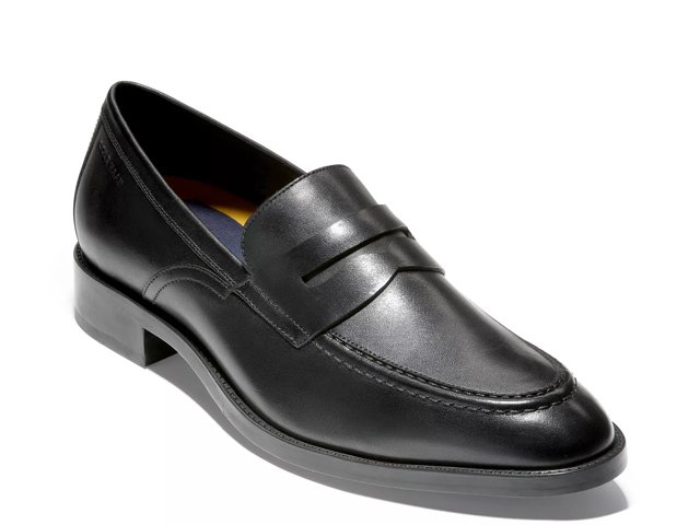 Cole haan best sale mens black loafers