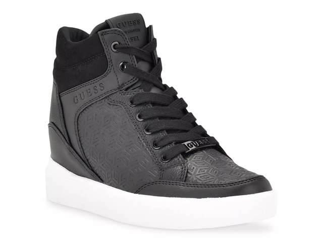 Guess high heel clearance sneakers