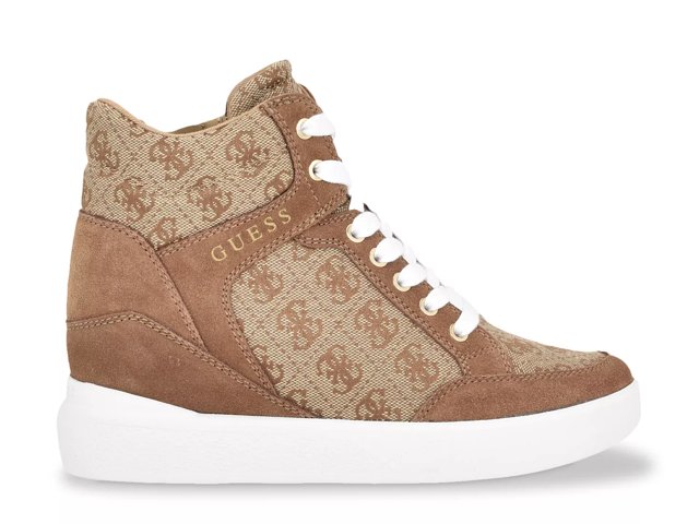 Guess wedge sneakers deals