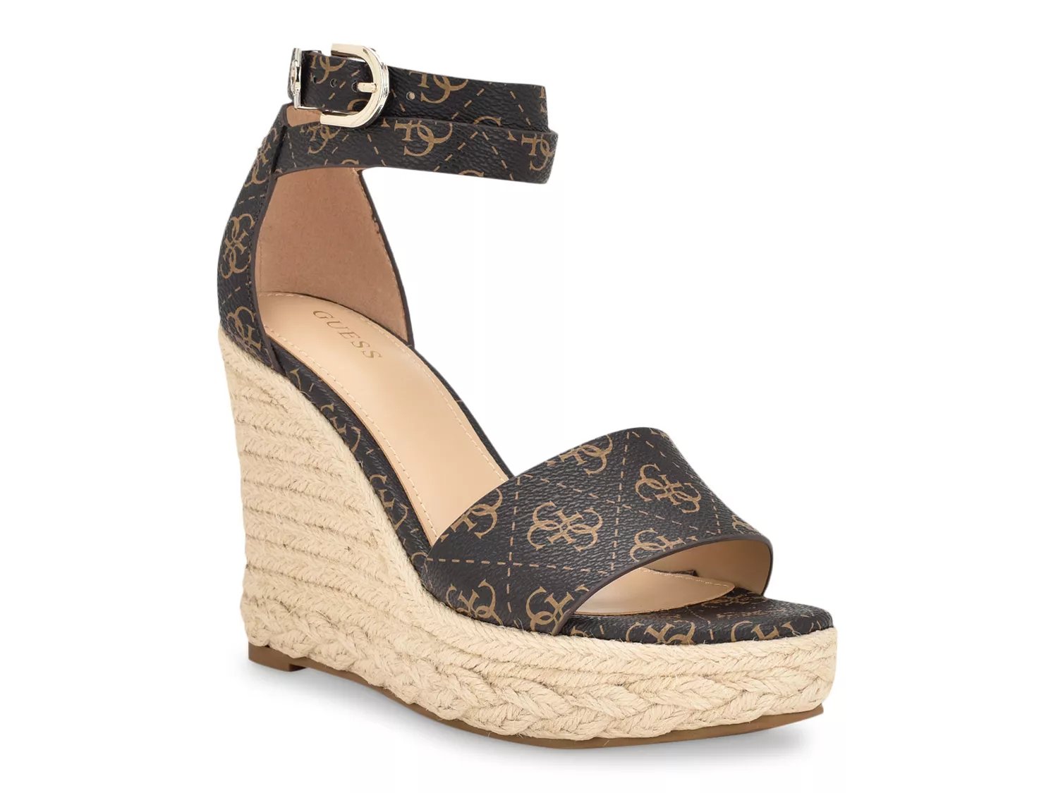 Guess Hidy Espadrille Wedge Sandal Free Shipping DSW