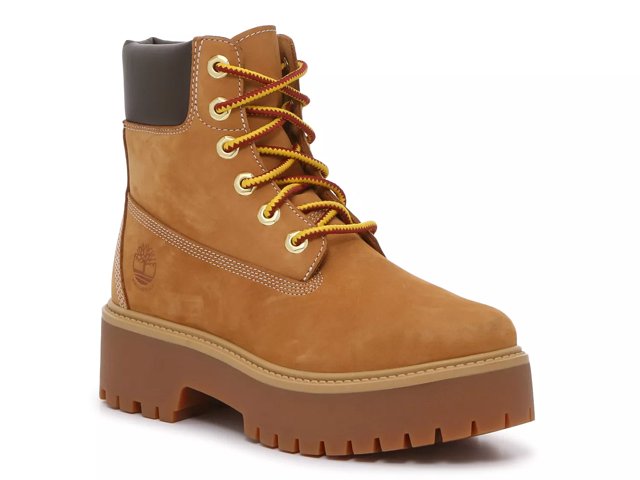 Timberland Stone Street Combat Boot Women s Free Shipping DSW
