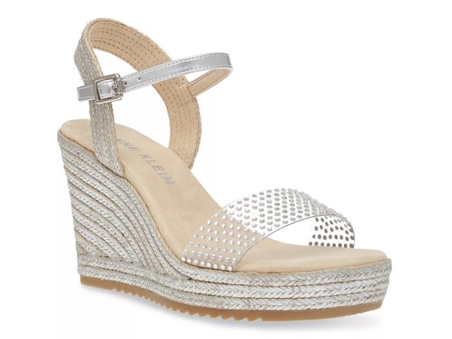 Dsw silver wedge best sale sandals
