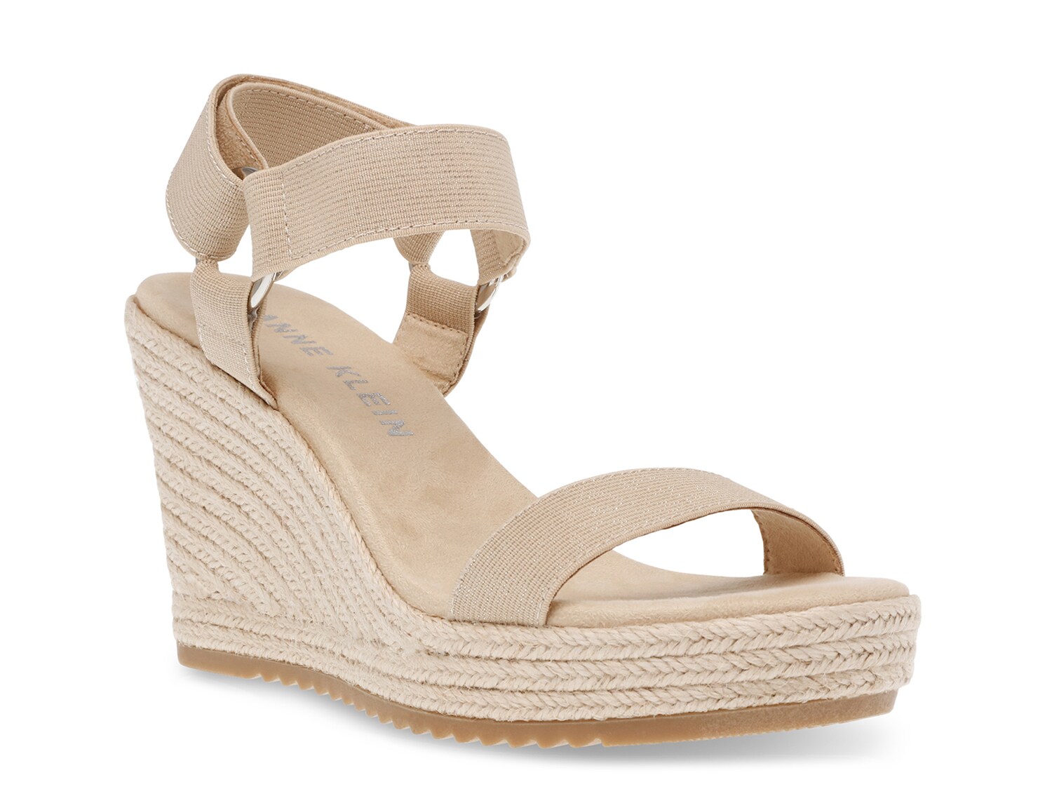 Anne Klein Wit Espadrille Wedge Sandal - Free Shipping | DSW